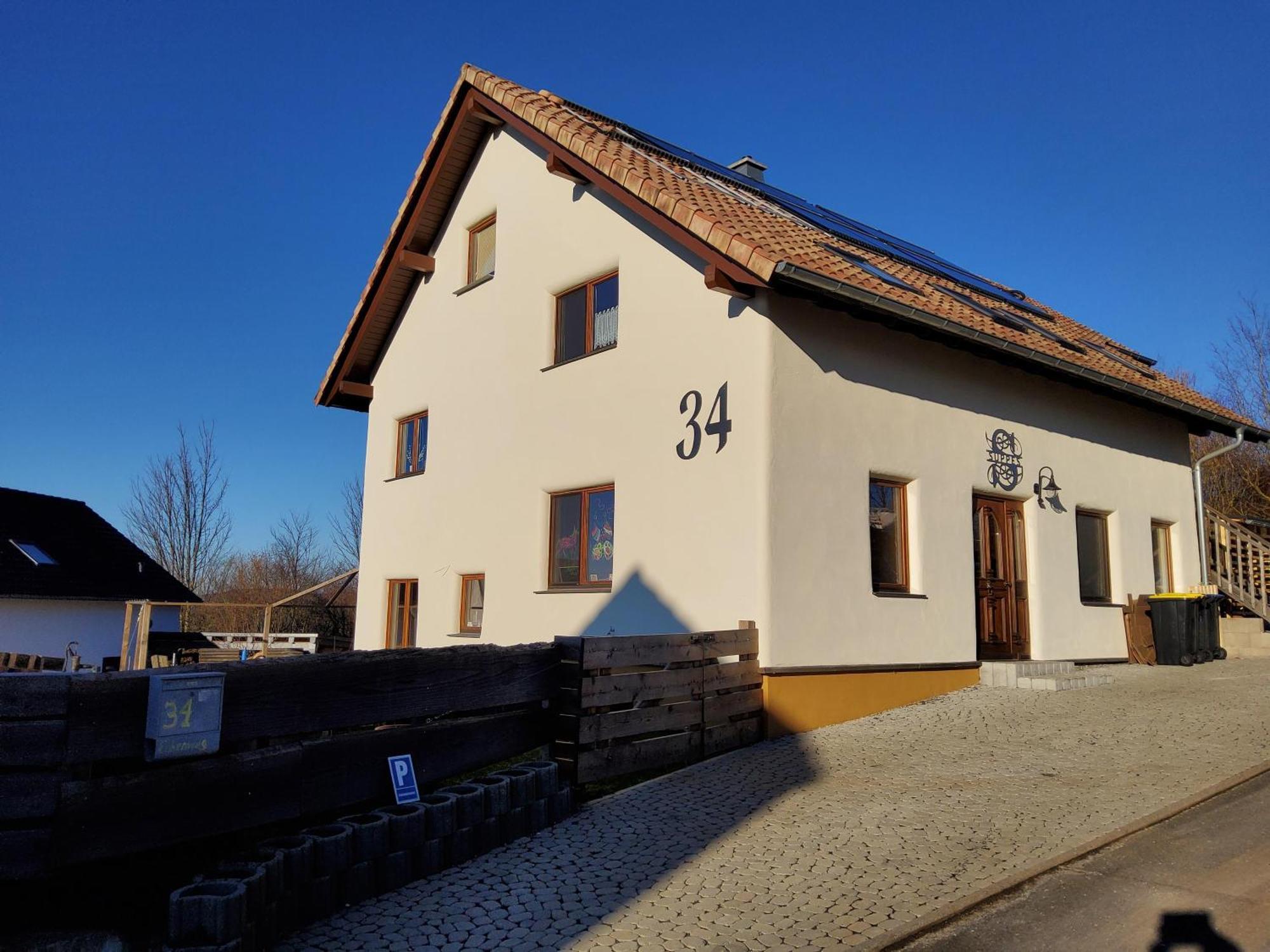 Strohballenhaus Hofbieber Exteriér fotografie
